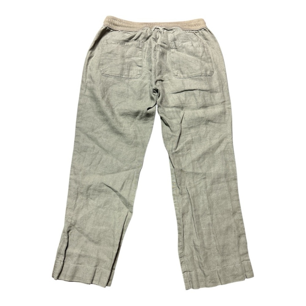 Standard James Perse Women's Matchstick 100% LINEN Straight Pants - Picture 3 of 6